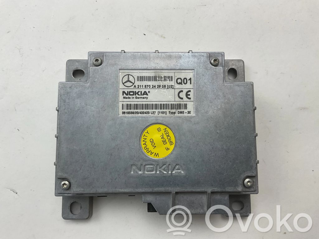 Mercedes-Benz E W211 Phone control unit/module 
