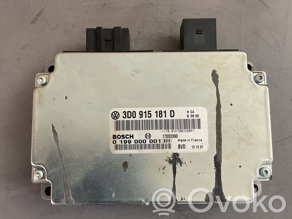 Volkswagen Phaeton Battery control module 