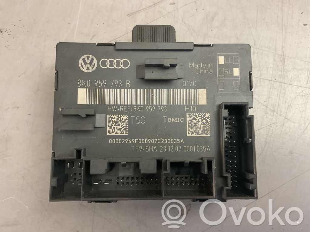 Audi A4 S4 B8 8K Door control unit/module 