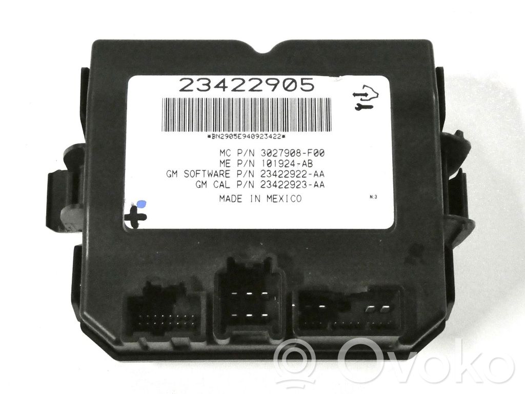 Opel Insignia A Tailgate/trunk control unit/module 