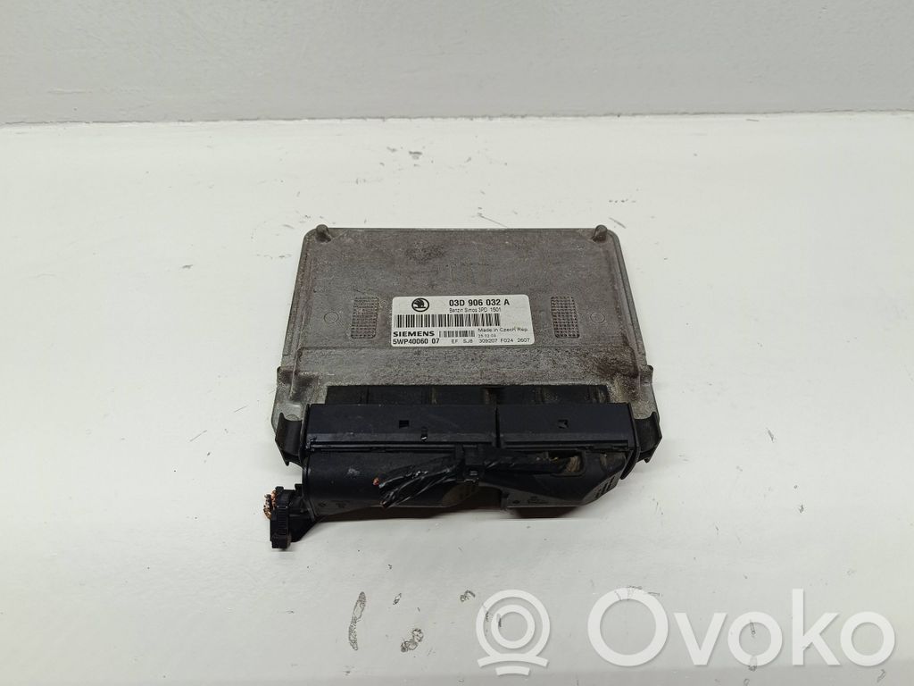 Engine control unit/module   03D906032A,3PD1501,5WP4006007