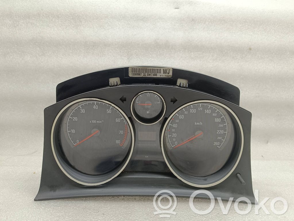 Opel Zafira B Tachimetro (quadro strumenti) 