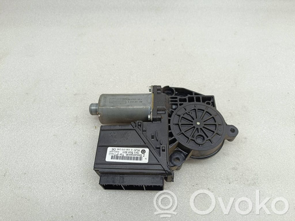 Volkswagen Transporter - Caravelle T5 Silnik regulatora szyby drzwi przednich 