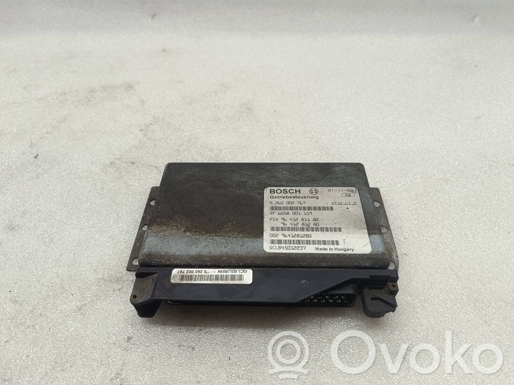 Gearbox control unit/module   9641281280,0260002767,9641281180