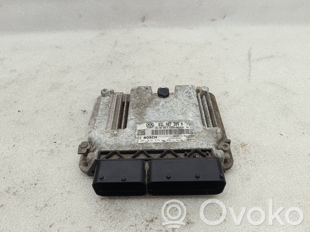 Volkswagen PASSAT B7 Unitate/modul de control motor 
