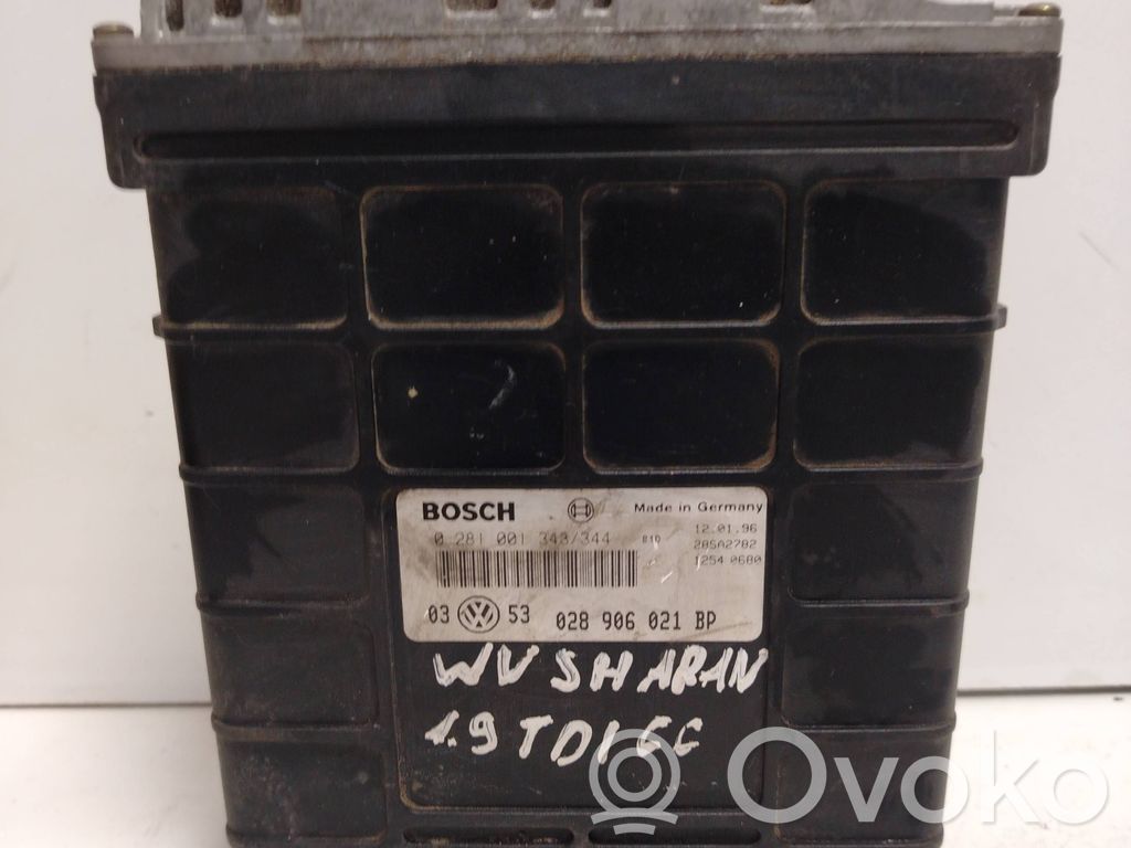 Volkswagen Sharan Engine control unit/module 