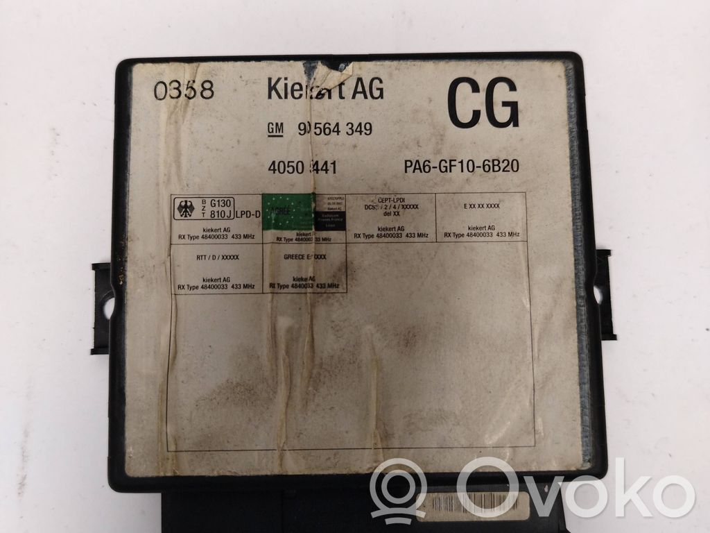 Moduł / Sterownik komfortu   90564349,4050441,PA6GF106B20