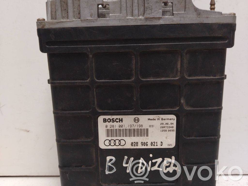 Audi 80 90 S2 B4 Engine control unit/module 