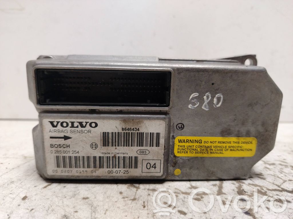 Volvo S80 Airbag control unit/module 