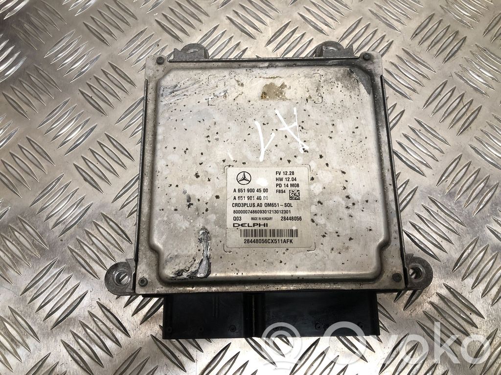 Mercedes-Benz C W205 Engine control unit/module 