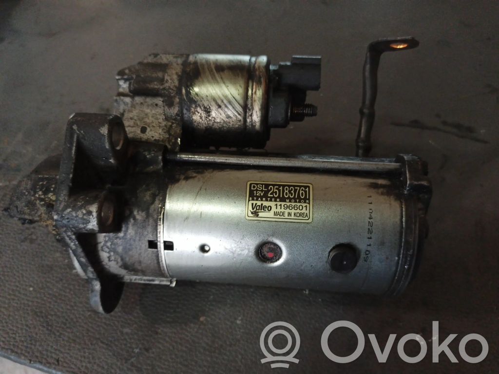 Motor de arranque   DSL25183761,1196601
