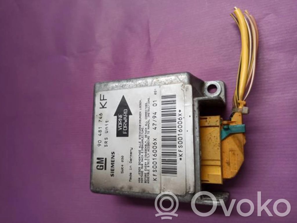 Airbag control unit/module   90481746