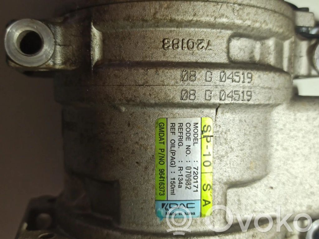 Air conditioning (A/C) compressor (pump)   720171
