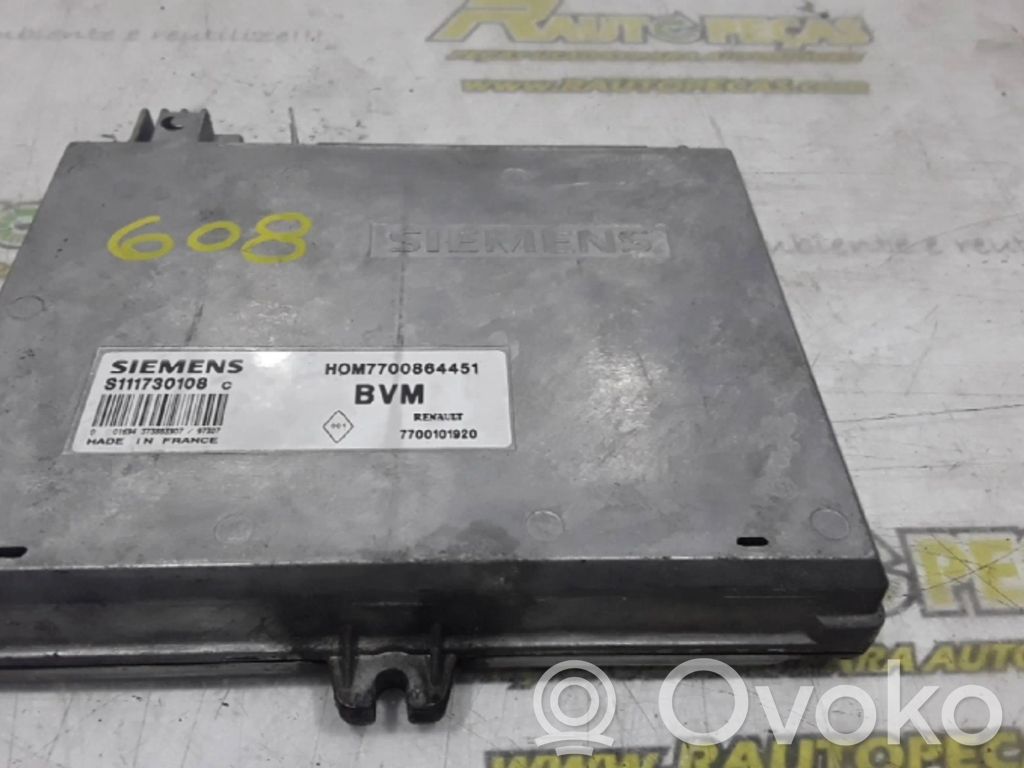 Engine control unit/module   S111730108,7700101920,R20191916