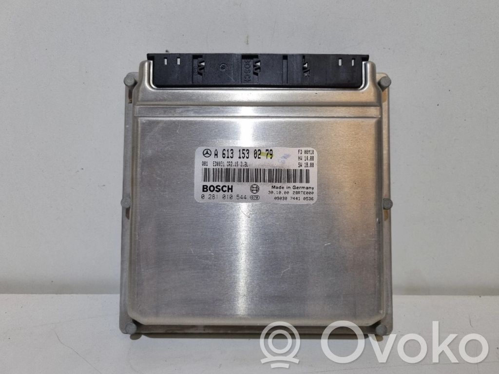 Unidad de control/módulo del motor   A6131530279,0281010544,R202315606