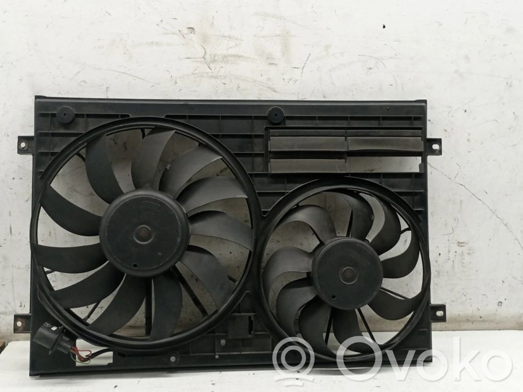 Mazā radiatora ventilators   1K0121223,1K0121205D,1K0121207N,DANIFICADOFOTO