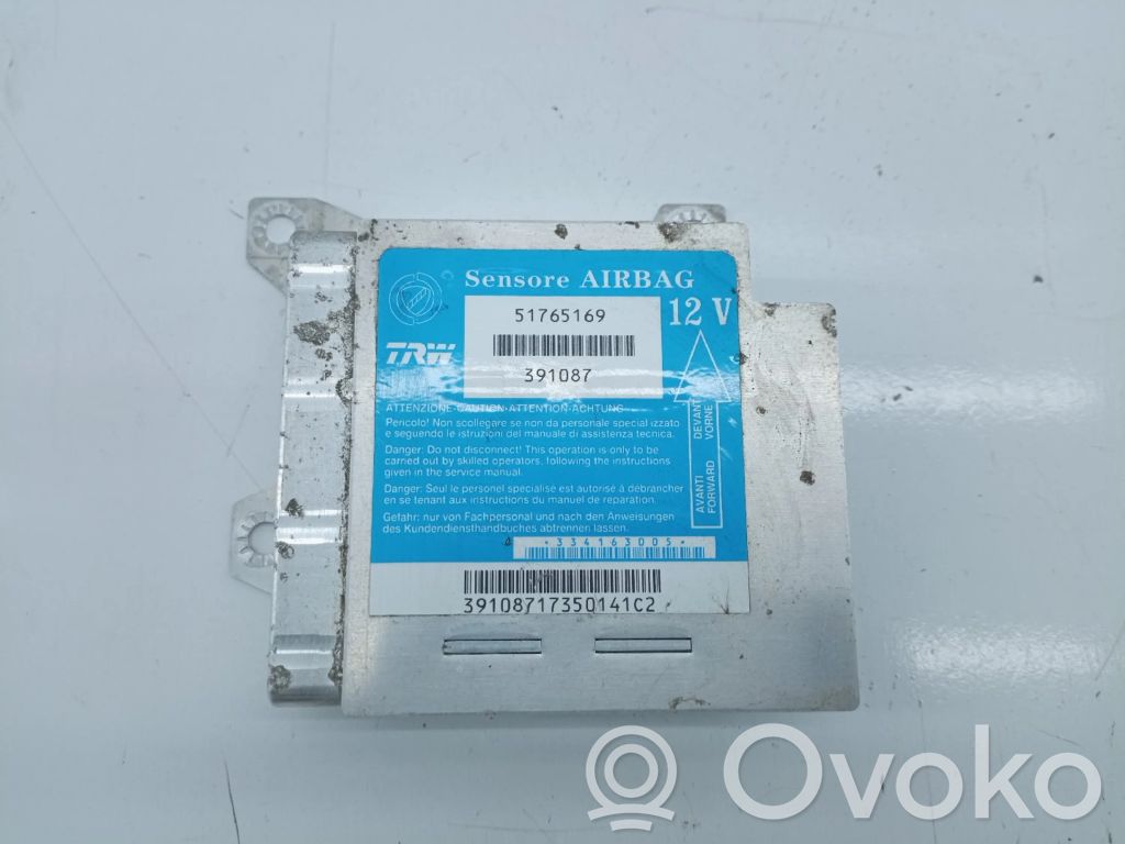 Lancia Musa Unitate/modul de comandă airbaguri 