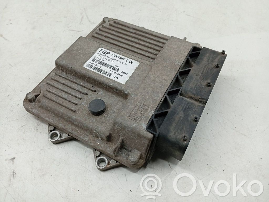 Opel Astra H Sterownik / Moduł ECU 