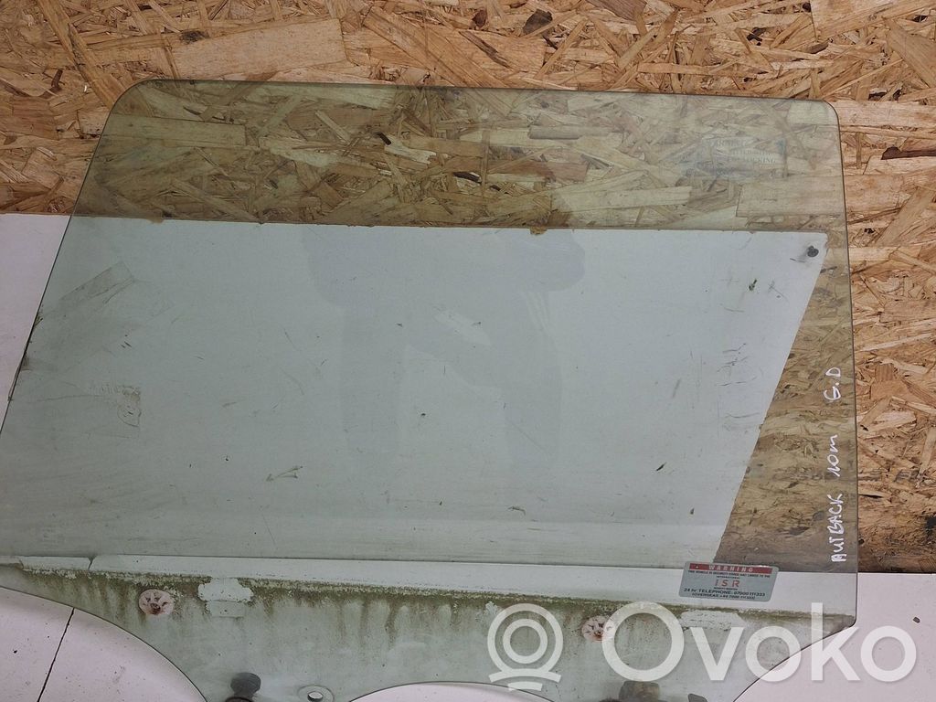 Subaru Outback Rear door window glass 