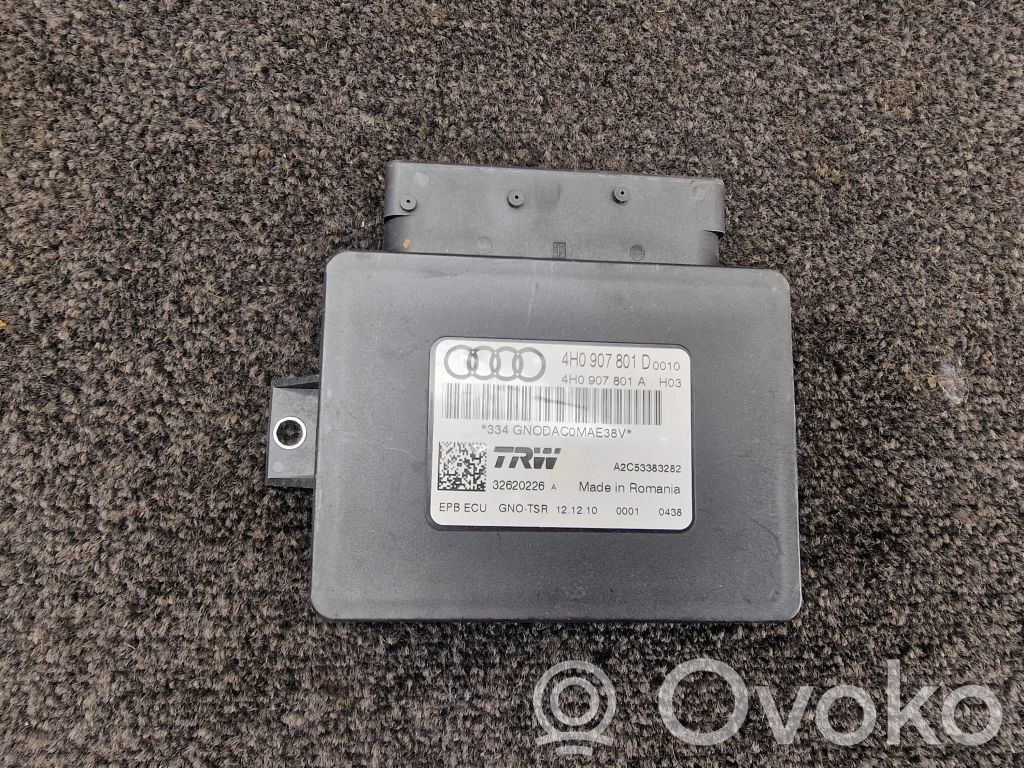 Audi A8 S8 D4 4H Module de commande de frein à main 