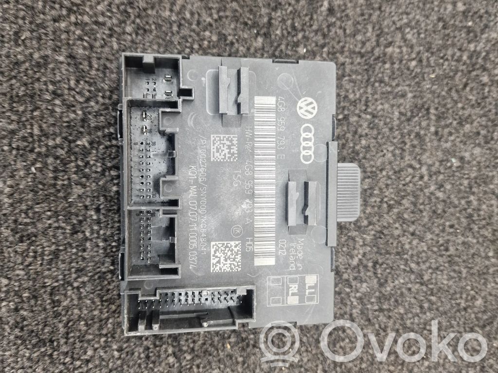 Audi A7 S7 4G Door control unit/module 