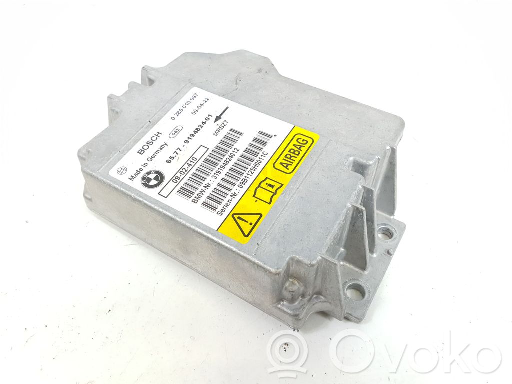 Airbag control unit/module   9194824,0285010097
