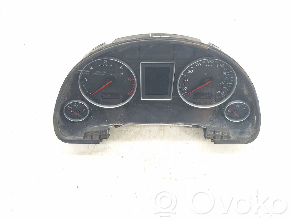 Audi A4 S4 B6 8E 8H Vitezometru (grup de instrumente) 