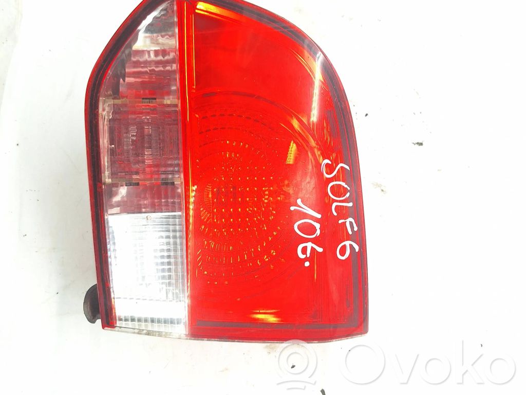 Volkswagen Golf VI Luci posteriori del portellone del bagagliaio 