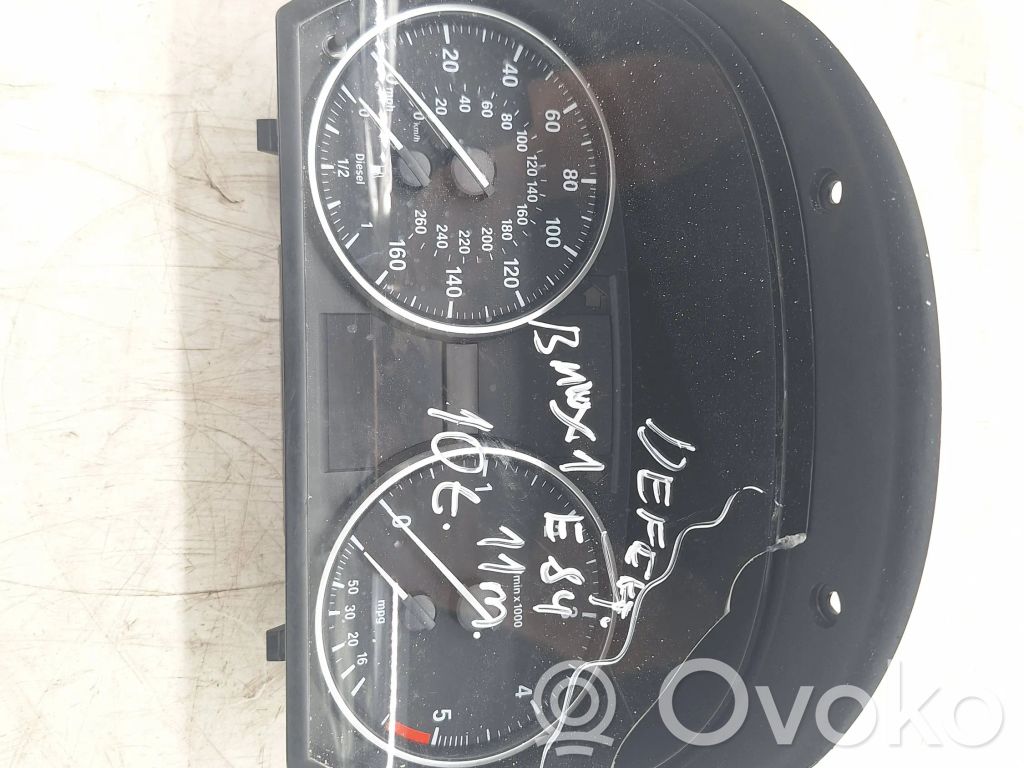 BMW 3 E90 E91 Spidometrs (instrumentu panelī) 