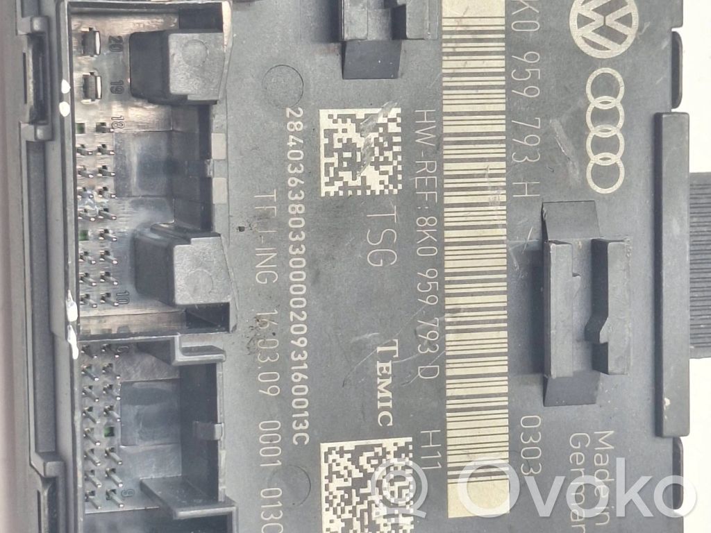 Audi A6 S6 C6 4F Door control unit/module 
