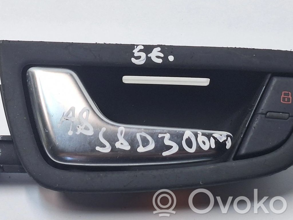 Audi A8 S8 D3 4E Rear door interior handle 
