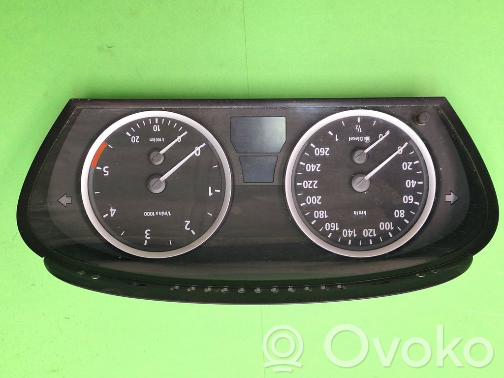 BMW 5 E60 E61 Спидометр (приборный щиток) 