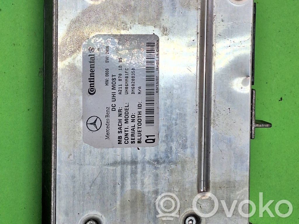 Mercedes-Benz E W211 Moduł / Sterownik Bluetooth 