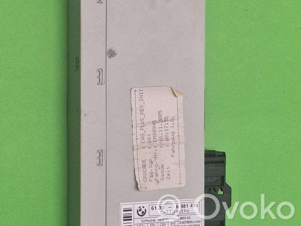 BMW 5 E60 E61 CAS control unit/module 