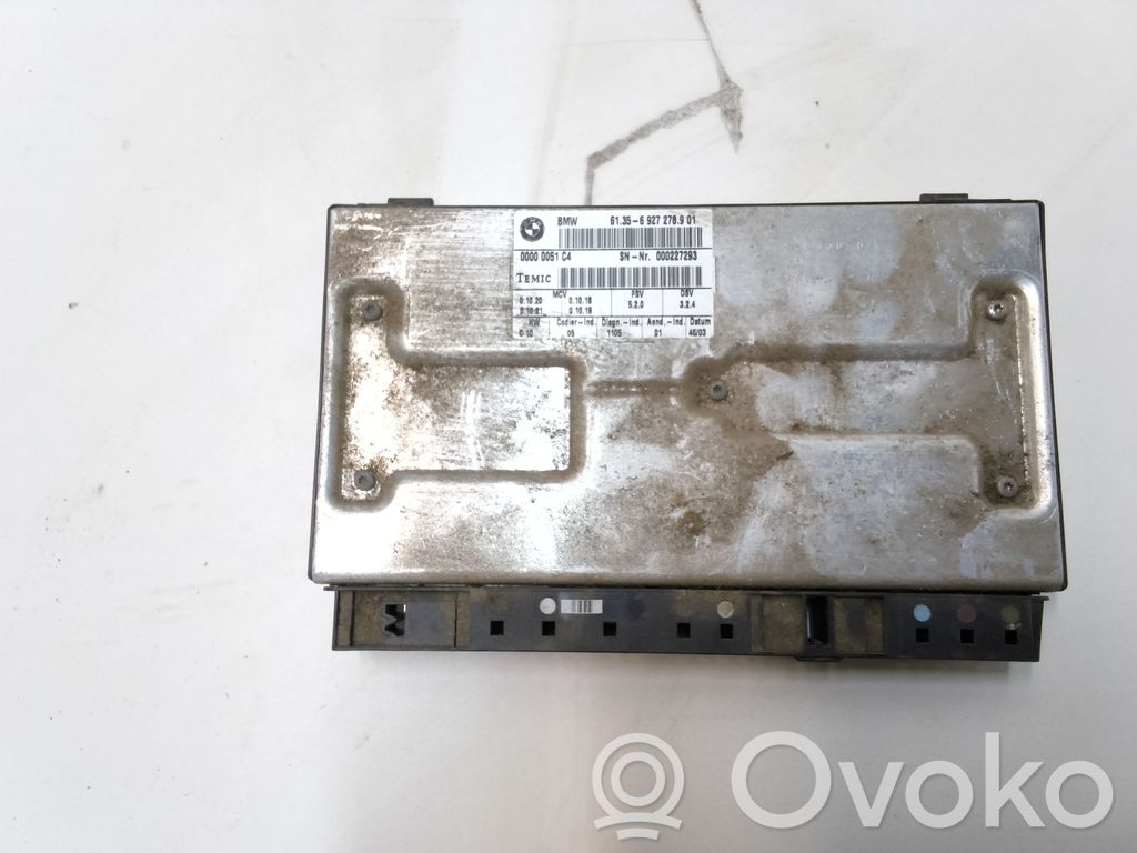 BMW 5 E60 E61 Seat control module 