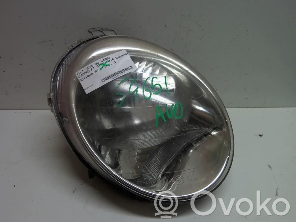 Chevrolet Spark M100, M150 Faro/fanale 