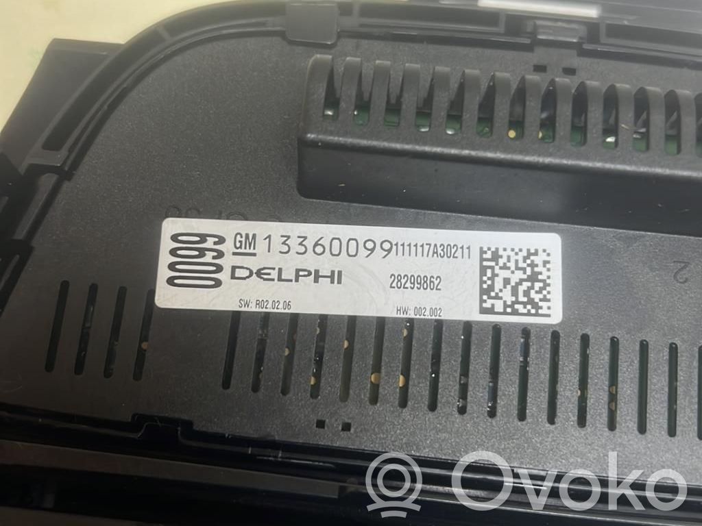Opel Astra J Rămă unitate radio/GPS 