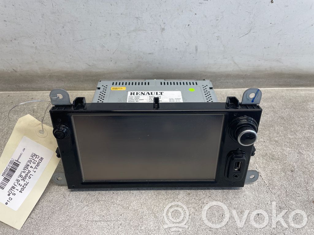 Renault Clio IV Radio/CD/DVD/GPS head unit 