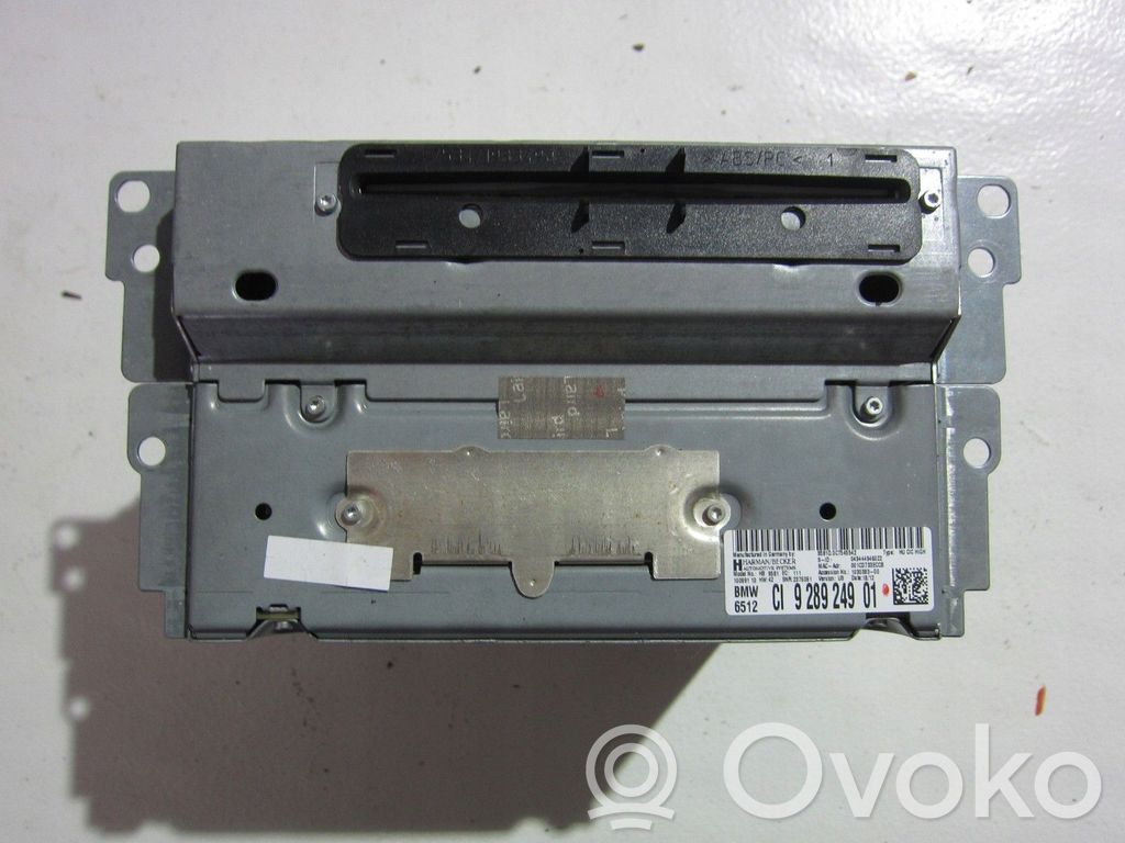 Panel / Radioodtwarzacz CD/DVD/GPS   9289249,9289249BMW,65129217521,65129217745,65129223396,65129228608,65129228916,65129237175,65129274571,65129282086,65129286443
