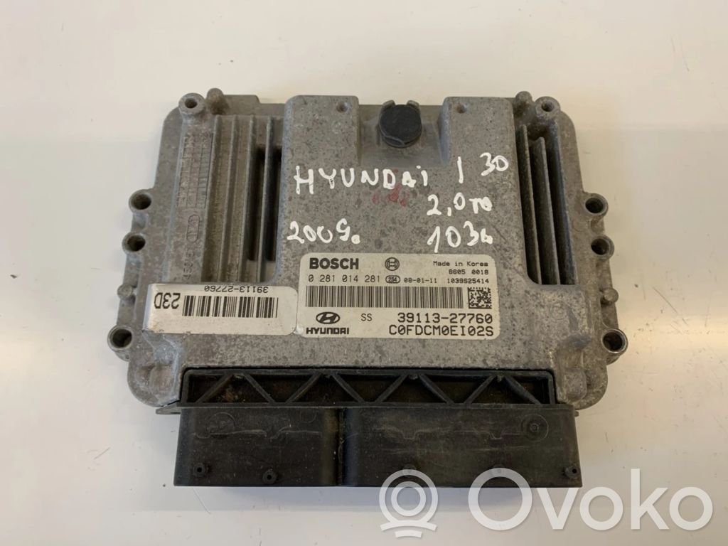 Hyundai i30 Engine control unit/module 