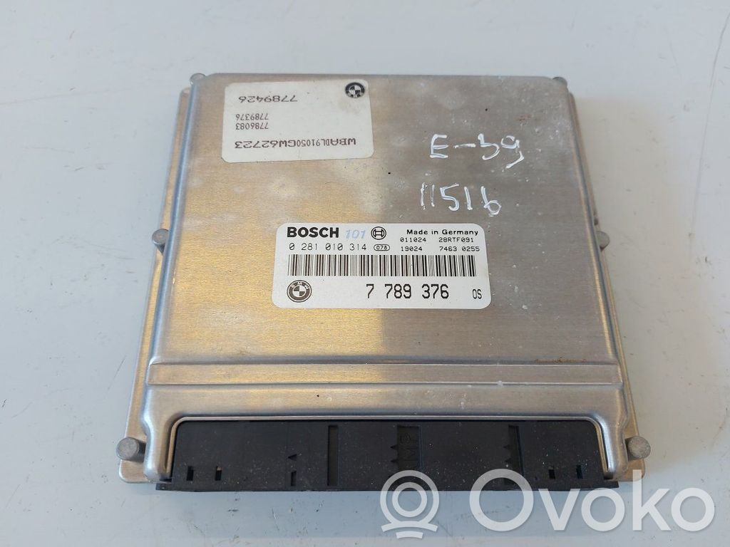 BMW 5 E39 Engine control unit/module 