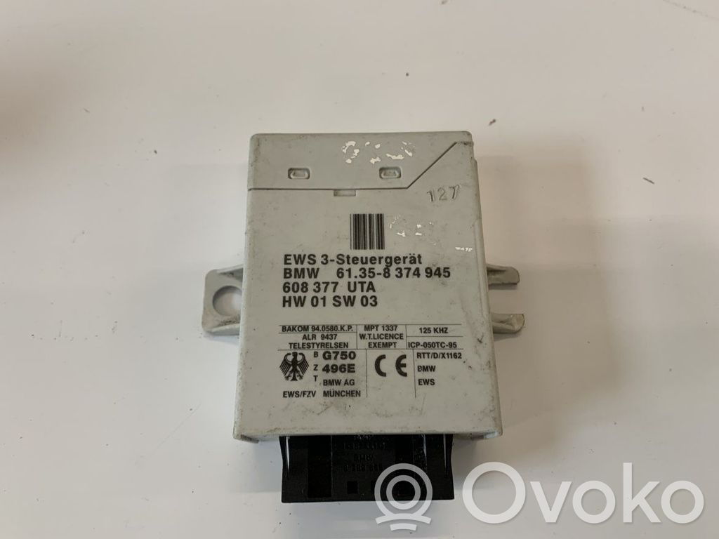 BMW 5 E39 Ajonestolaitteen ohjainlaite/moduuli 