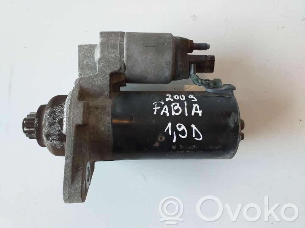 Skoda Fabia Mk2 (5J) Motor de arranque 