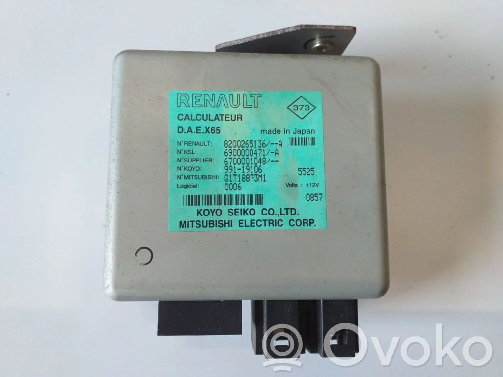 Renault Clio II Stūres regulēšanas modulis 