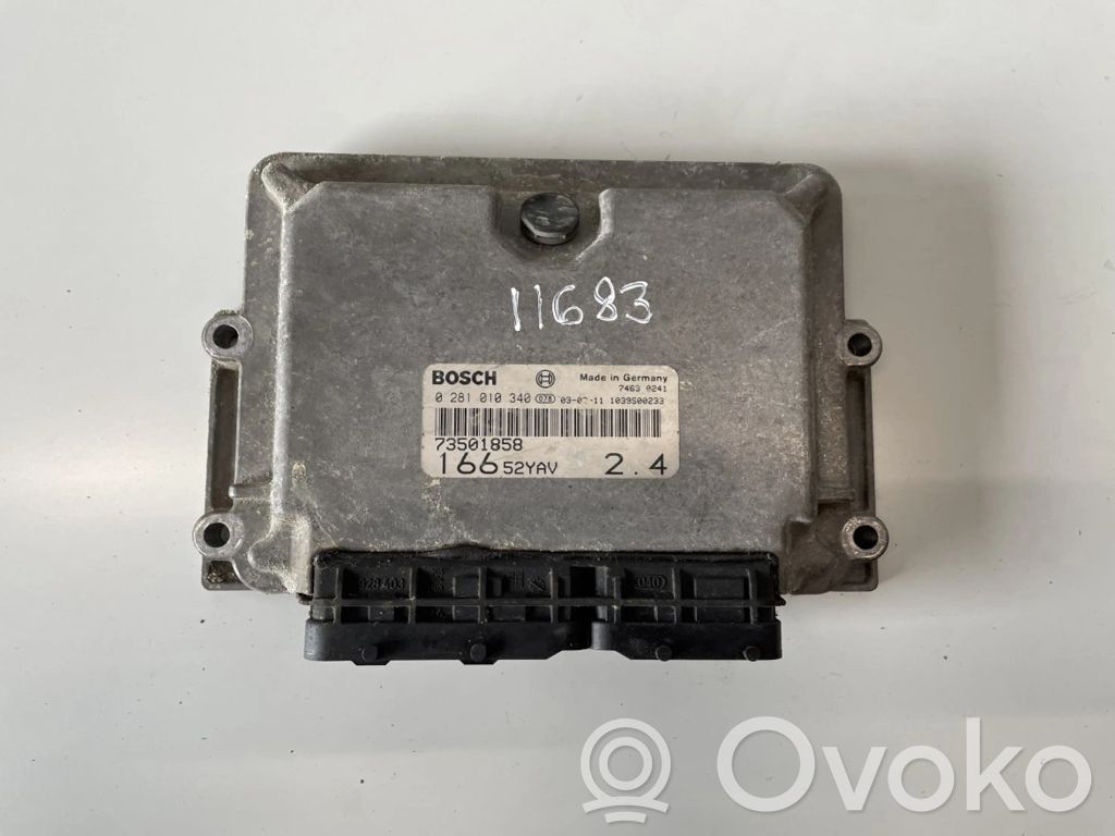 Alfa Romeo 166 Engine control unit/module 