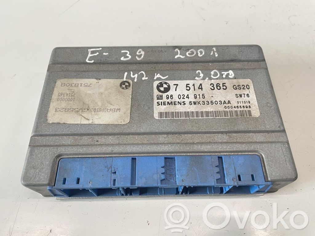 Gearbox control unit/module   7514365,24607514365,7514365,5WK33503AA,96024915