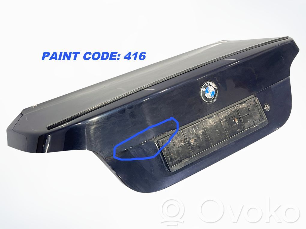 BMW 5 E60 E61 Galinis dangtis (bagažinės) 