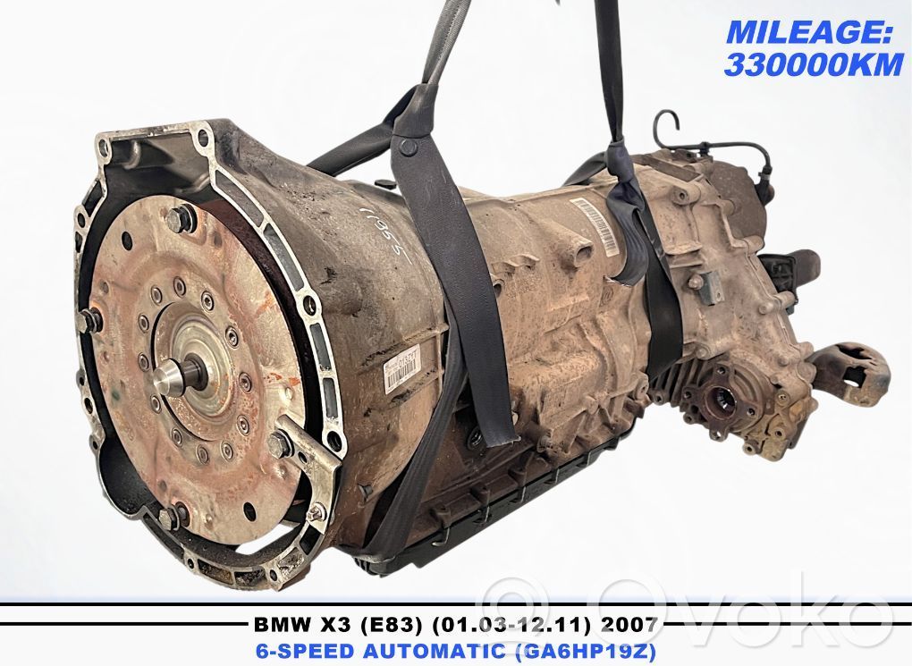 BMW X3 E83 Automatic gearbox 