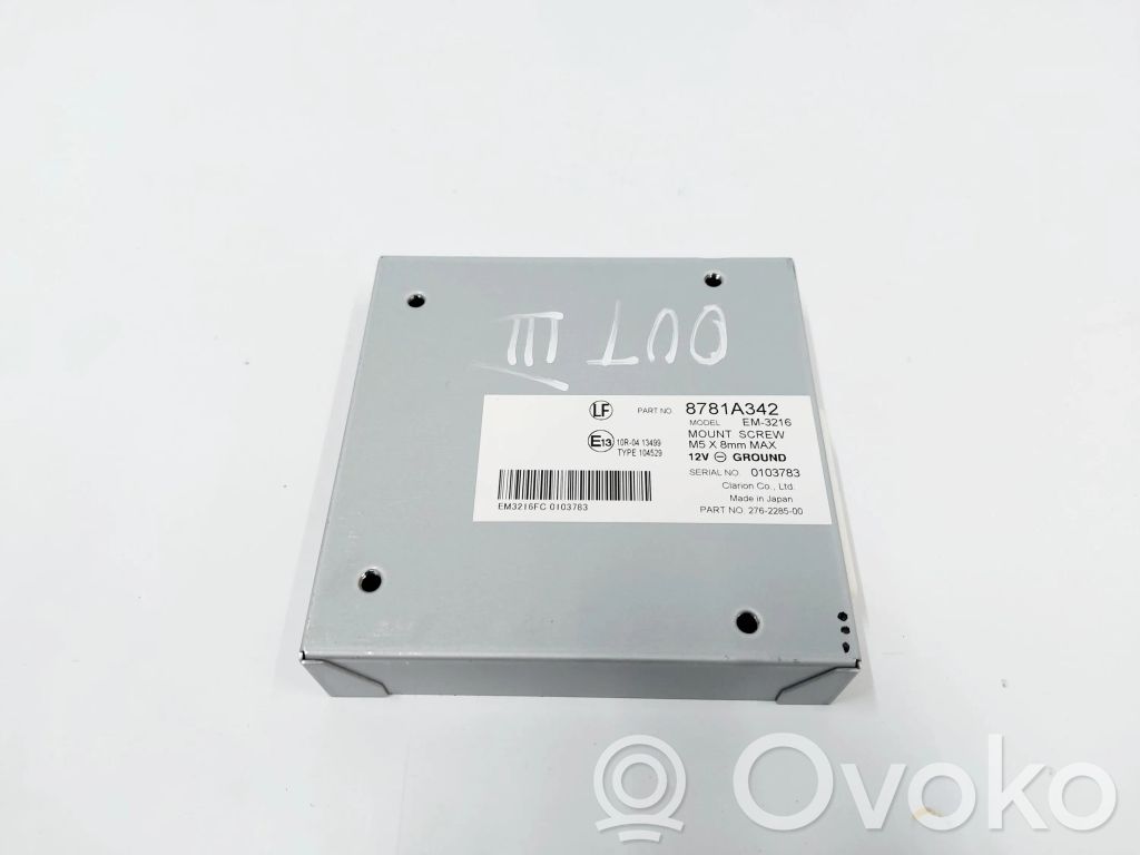 Mitsubishi Outlander Camera control unit module 