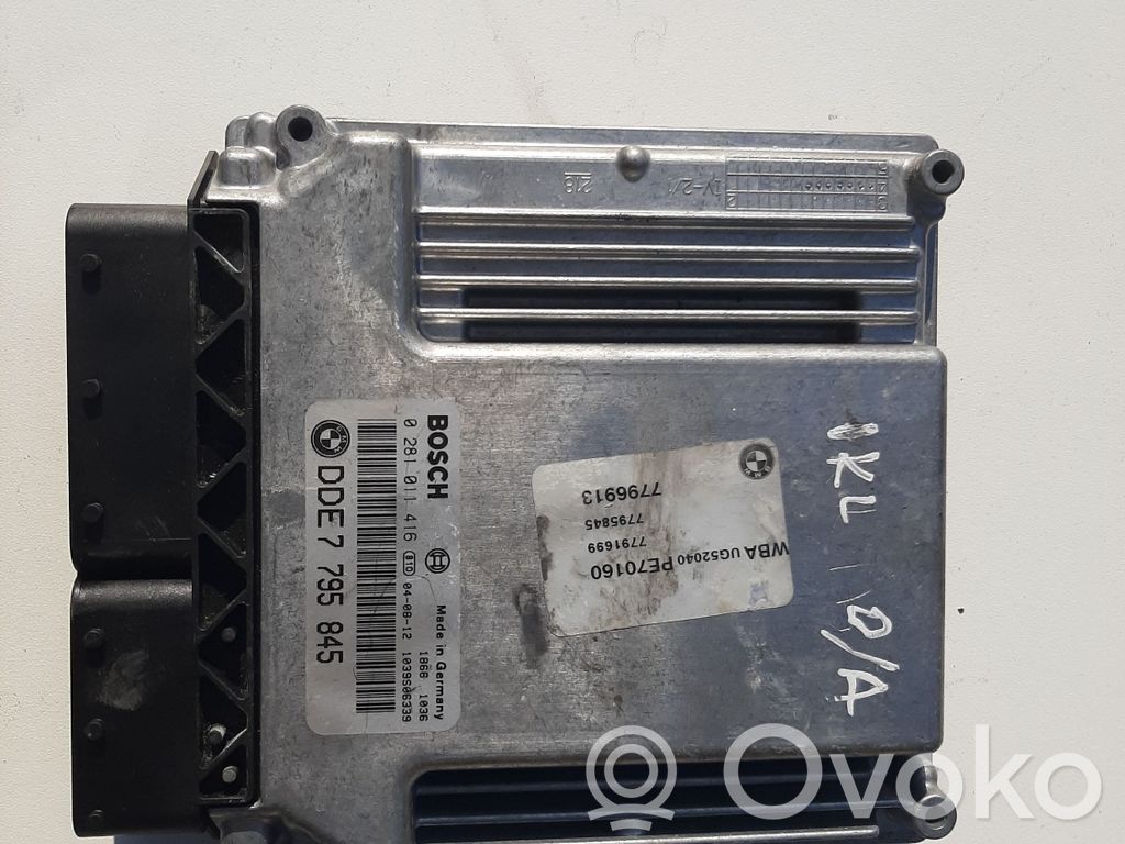 Engine control unit/module   7795845,0281011416